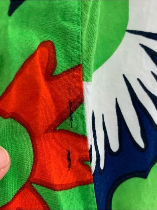 Marimekko For Target Floral Shift Dress Size small Bold Colorful Mod 100% rayon - Picture 7 of 15